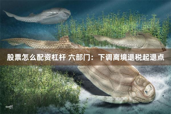 股票怎么配资杠杆 六部门：下调离境退税起退点